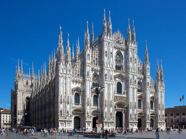 Milan. The Duomo Cathedral.