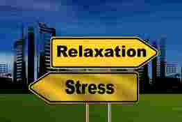 Stress and relaxation signs