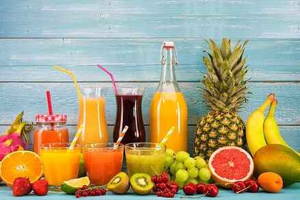 Fruit juices are perfect for detox