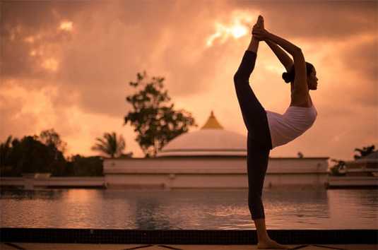 Yoga, wellness travel